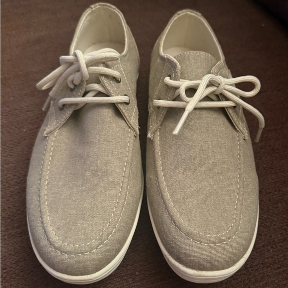 American Eagle Outfitters Gray Loafers Slip-Ons